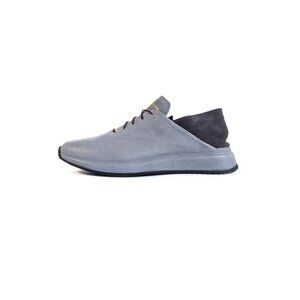 OFFICINE CREATIVE Shoes "Race 105" Gray Leather Sneakers Womens Size 37 | 7 US